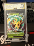 AGS 9.5 Gem+ Japanese Leafeon V s6a Eevee Heroes 002/069 Pokémon Card