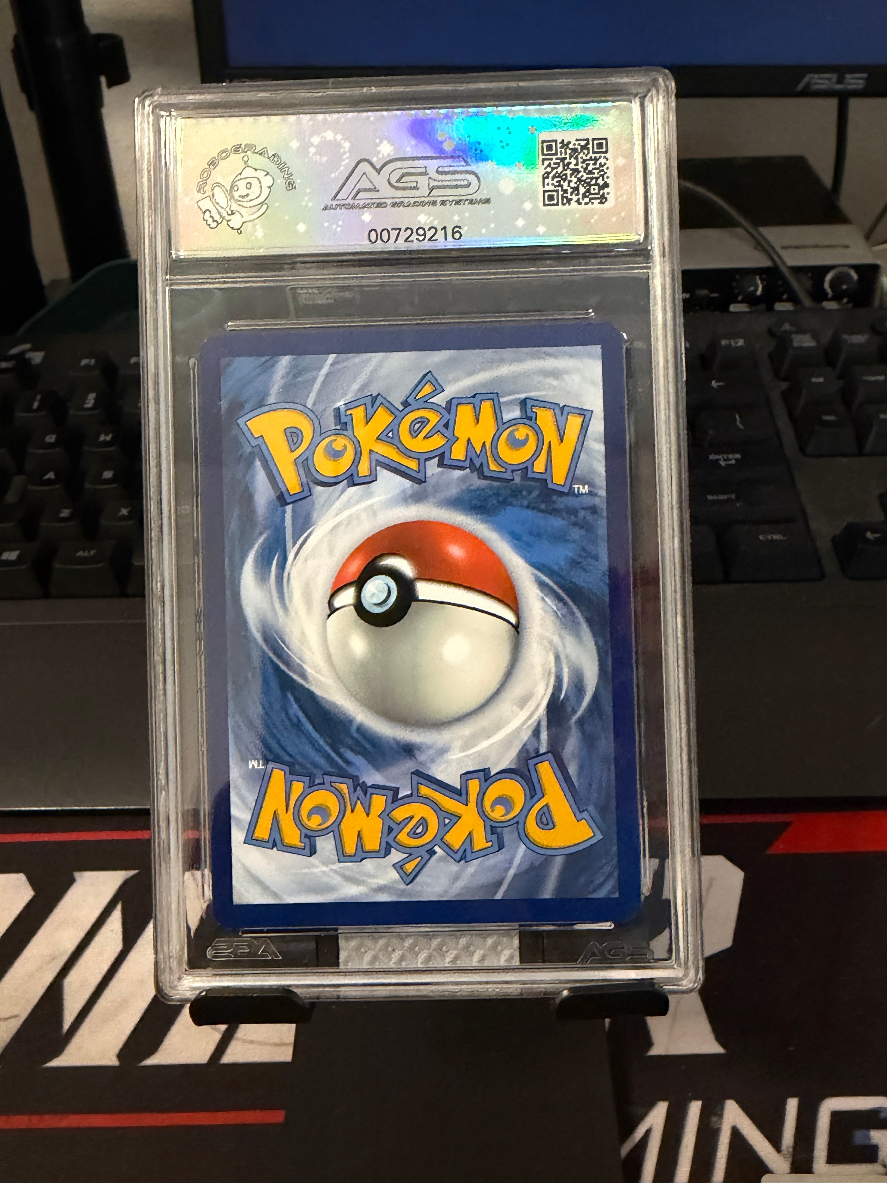 Pokemon 2025 Day Stamp Eevee 074/131 AGS Legendary 10 Reverse Cosmos Holo Promo