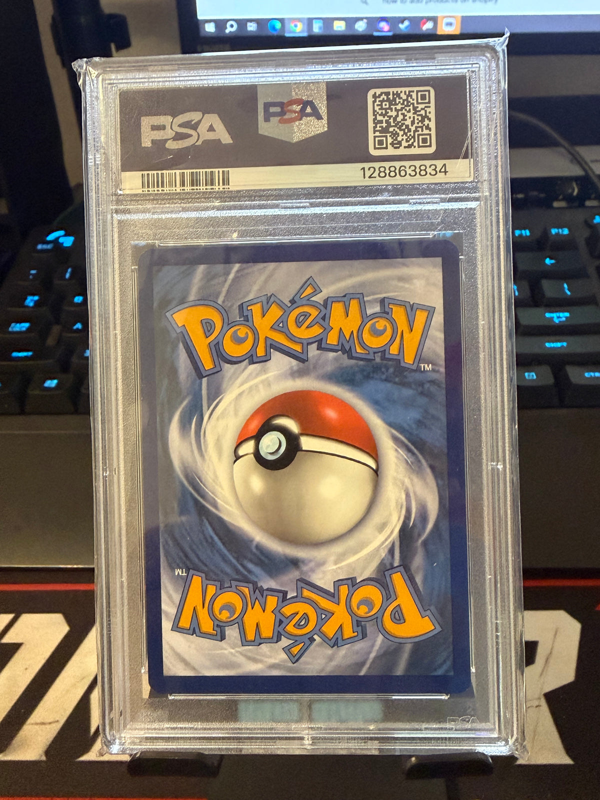 PSA 9 Mint Gloom Illustration Rare #198/197 Obsidian Flames Pokémon Card