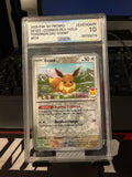 Pokemon 2025 Day Stamp Eevee 074/131 AGS Legendary 10 Reverse Cosmos Holo Promo