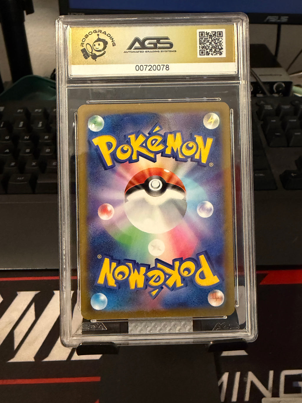 AGS 9.5 Gem+ Japanese Leafeon V s6a Eevee Heroes 002/069 Pokémon Card