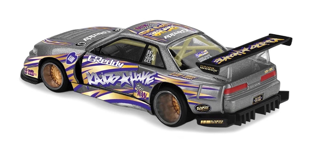 Kaido House x Mini GT Nissan Silvia S13-R Kaido Drift V1 Greddy #235 1/64 Sealed