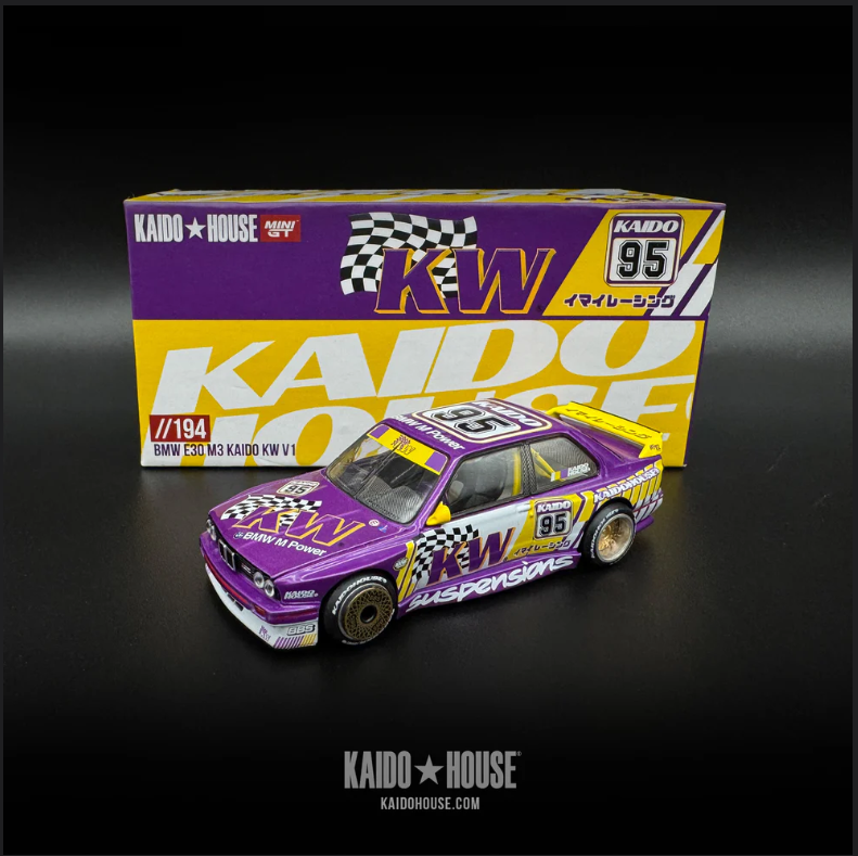 Mini GT x Kaido House Collab Factory Sealed BMW M3 Kaido KW V1 #194