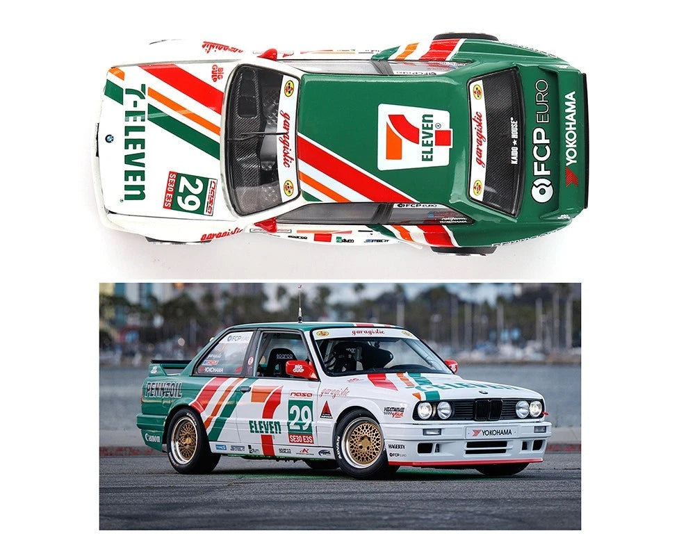 Kaido House x Mini GT 7-Eleven BMW M3 Kaido Works Larry Chen V1 #217 KHMG217